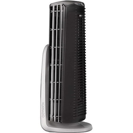 Vornado FA1-0050-06, Duo Small Room Tower Fan, 120V, 60 CFM, Black FA1-0062-06